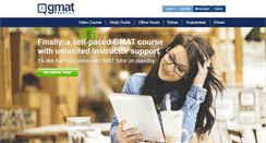 Desktop Screenshot of gmatprepnow.com